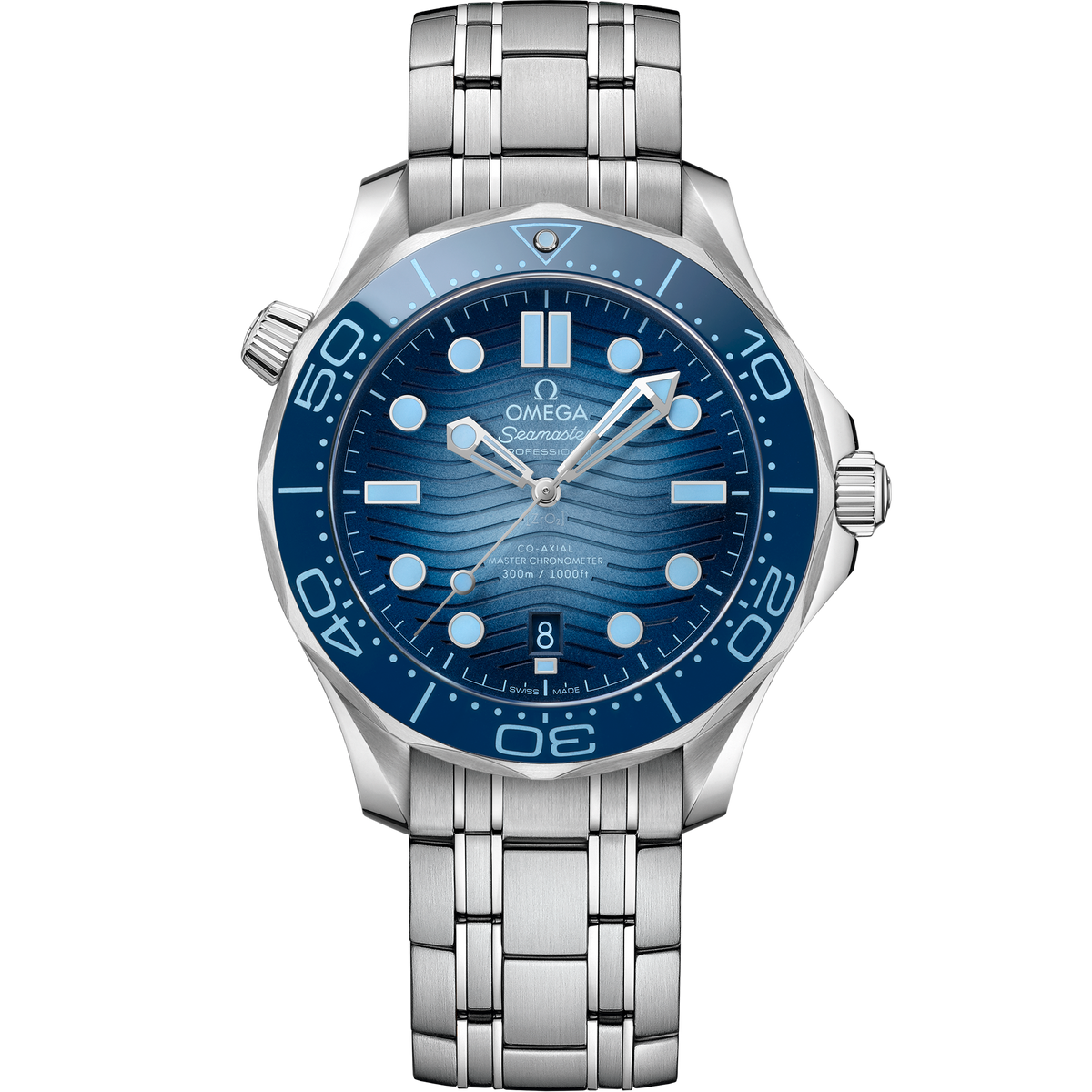 Seamaster Diver 300M 42 mm, steel on steel - 21030422003003 - View 1