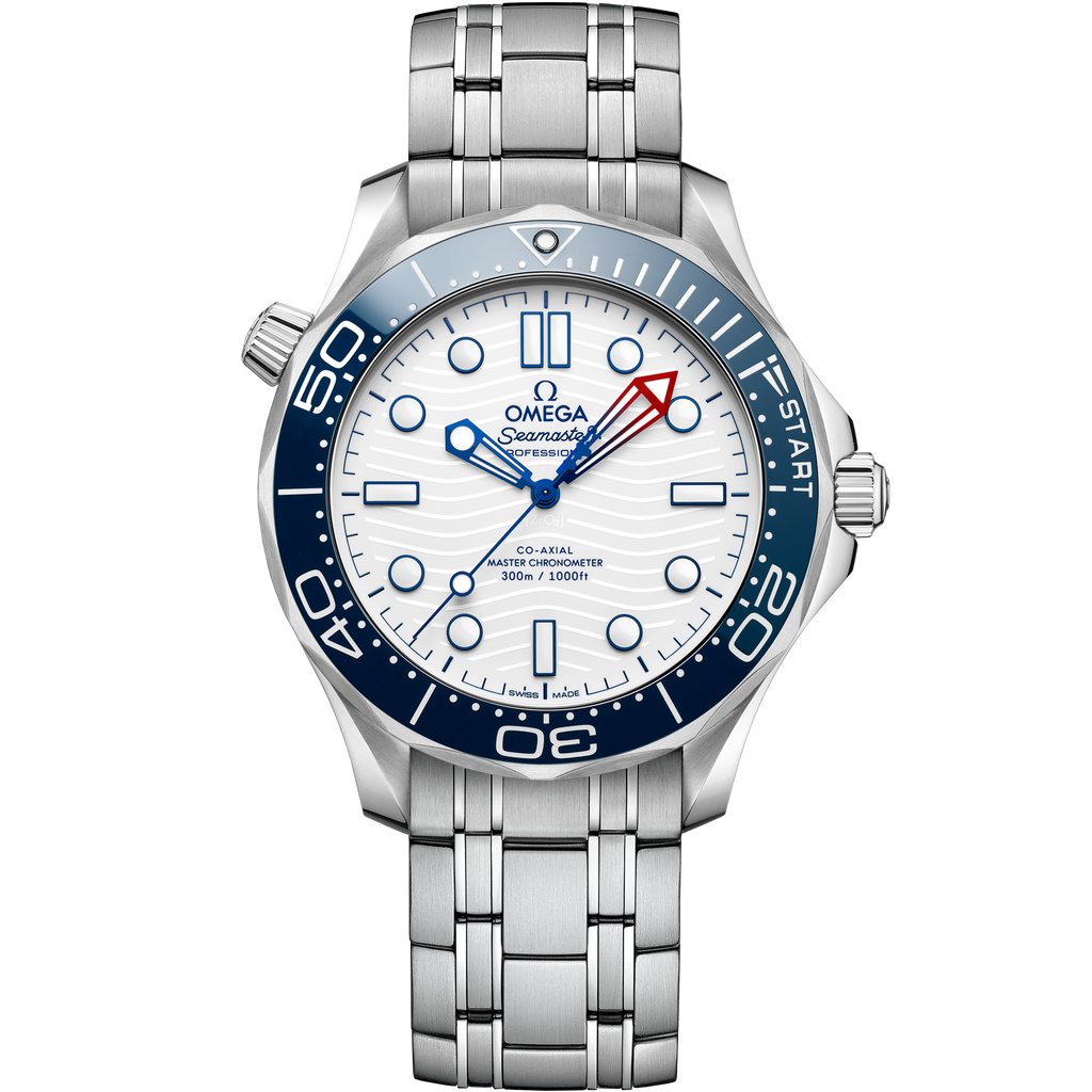 Seamaster Diver 300M 42 mm, steel on steel - 21030422004002 - View 1