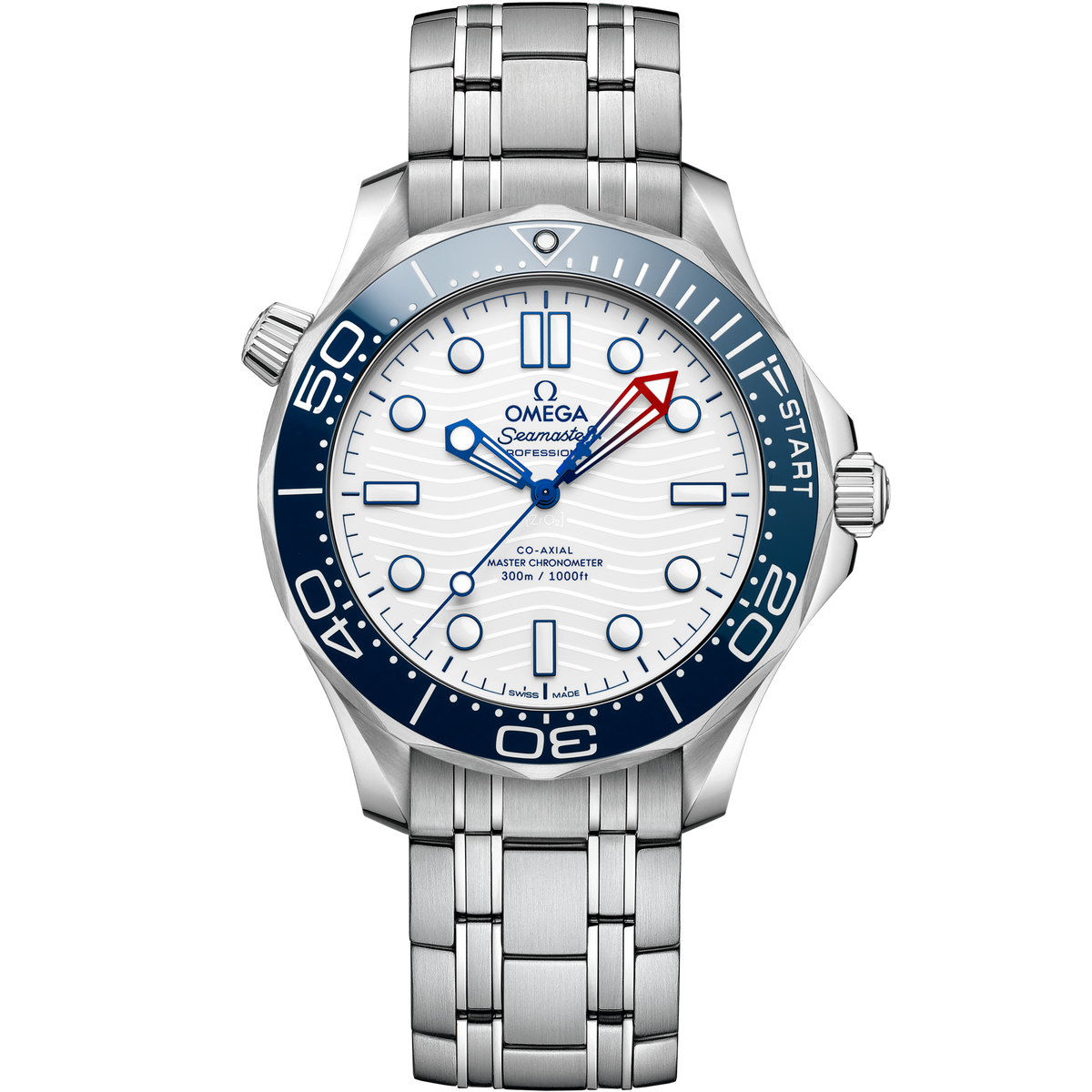 Seamaster Diver 300M 42 mm, steel on steel - 21030422004002 - View 1