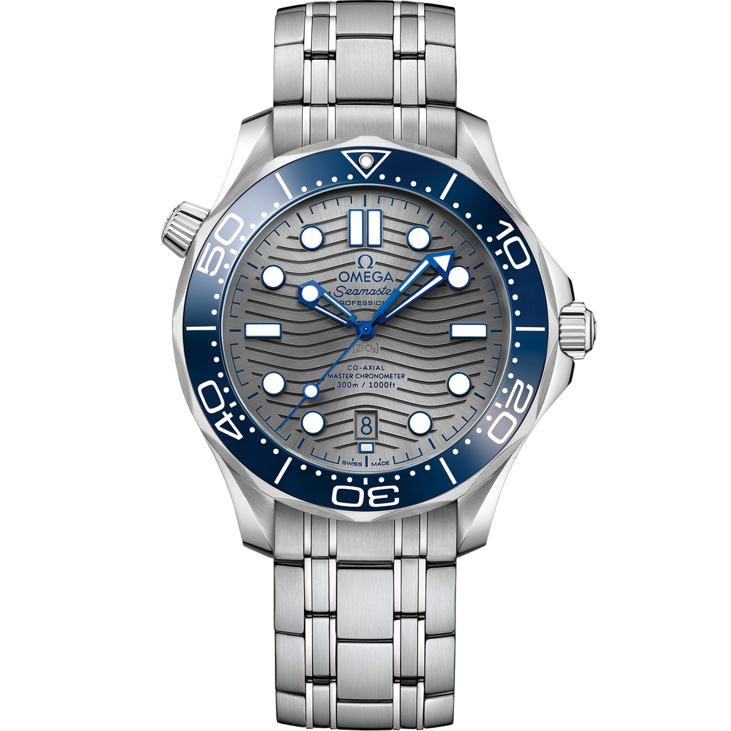 Seamaster Diver 300M 42 mm, steel on steel - 21030422006001 - View 1