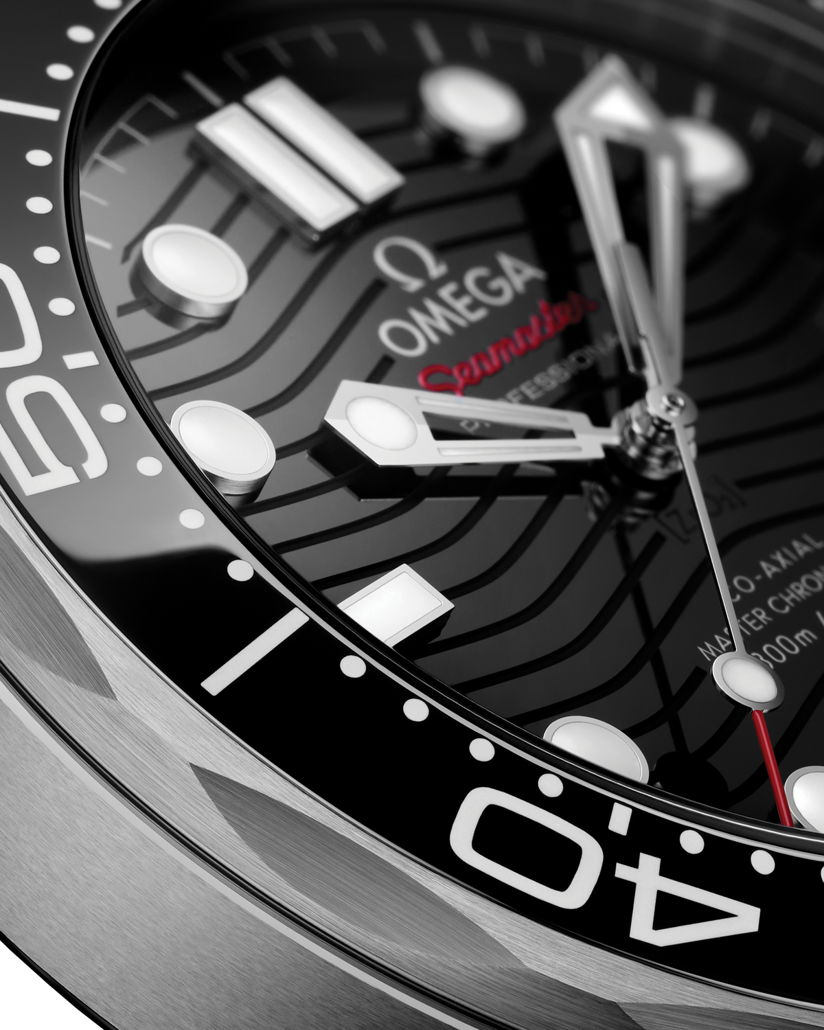 Seamaster Diver 300M 42 mm, steel on rubber strap - 21032422001001 - View 3