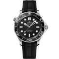 Seamaster Diver 300M 42 mm, steel on rubber strap - 21032422001003 - View 1