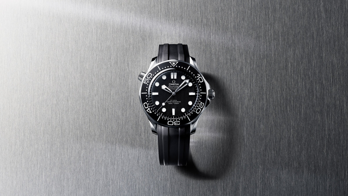 Seamaster Diver 300M 42 mm, steel on rubber strap - 21032422001003 - View 7