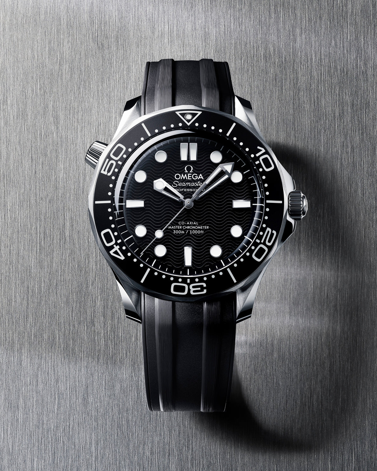 Seamaster Diver 300M 42 mm, steel on rubber strap - 21032422001003 - View 6