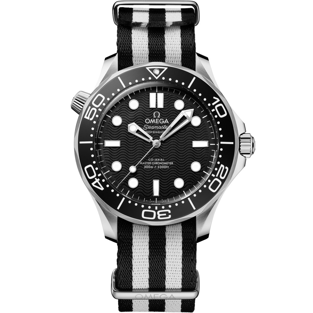 Seamaster Diver 300M 42 mm, steel on NATO strap - 21032422001005 - View 1