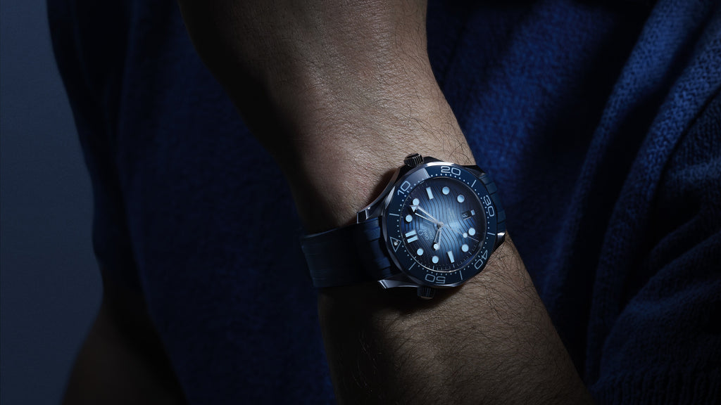 Seamaster Diver 300M 42 mm, steel on rubber strap - 21032422003002 - View 6
