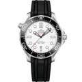 Seamaster Diver 300M 42 mm, steel on rubber strap - 21032422004001 - View 1