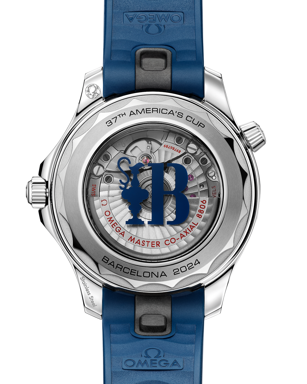 Seamaster Diver 300M 42 mm, steel on rubber strap - 21032422004002 - View 2