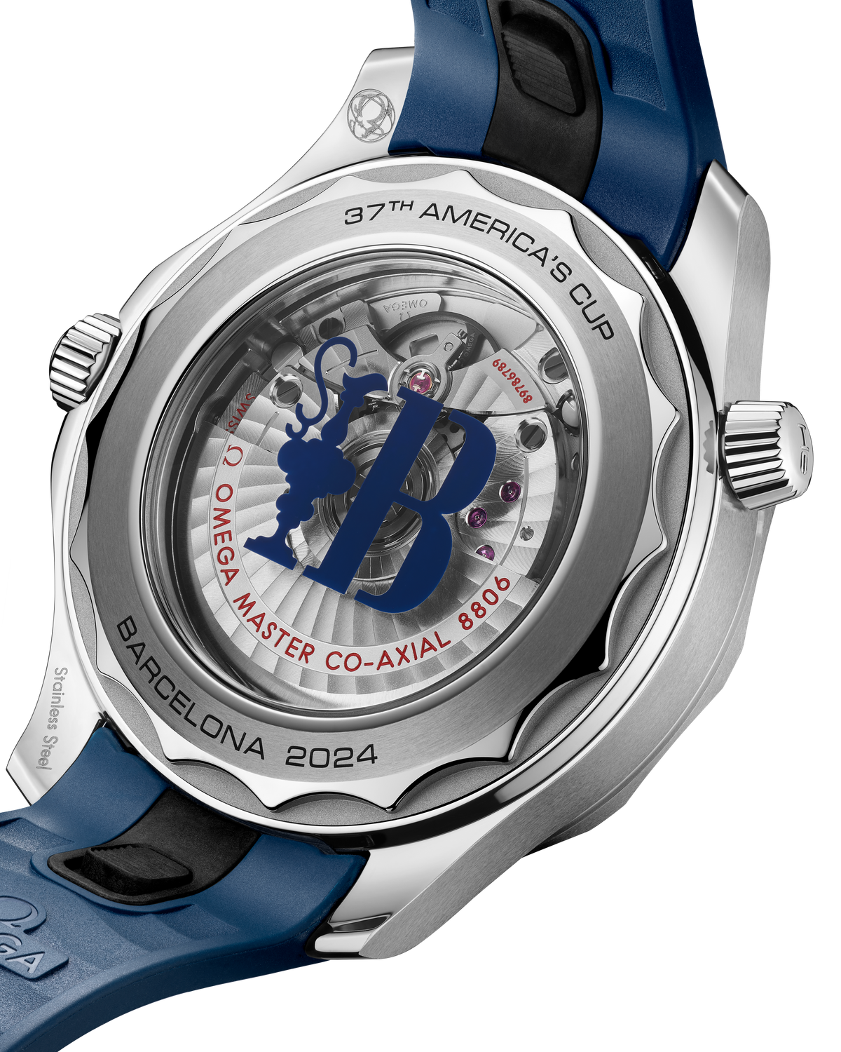 Seamaster Diver 300M 42 mm, steel on rubber strap - 21032422004002 - View 10