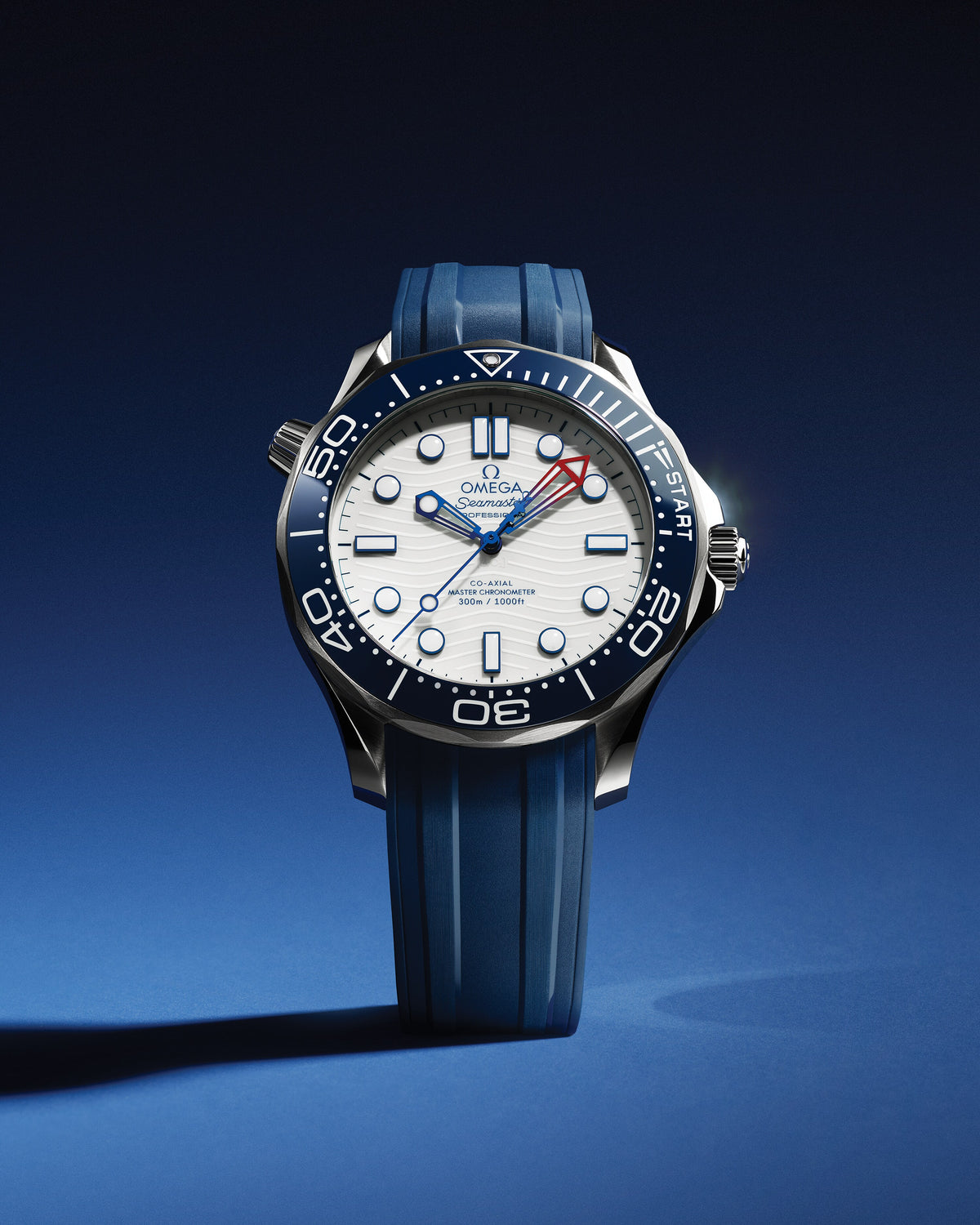 Seamaster Diver 300M 42 mm, steel on rubber strap - 21032422004002 - View 11