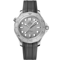 Seamaster Diver 300M 42 mm, steel on rubber strap - 21032422006002 - View 1