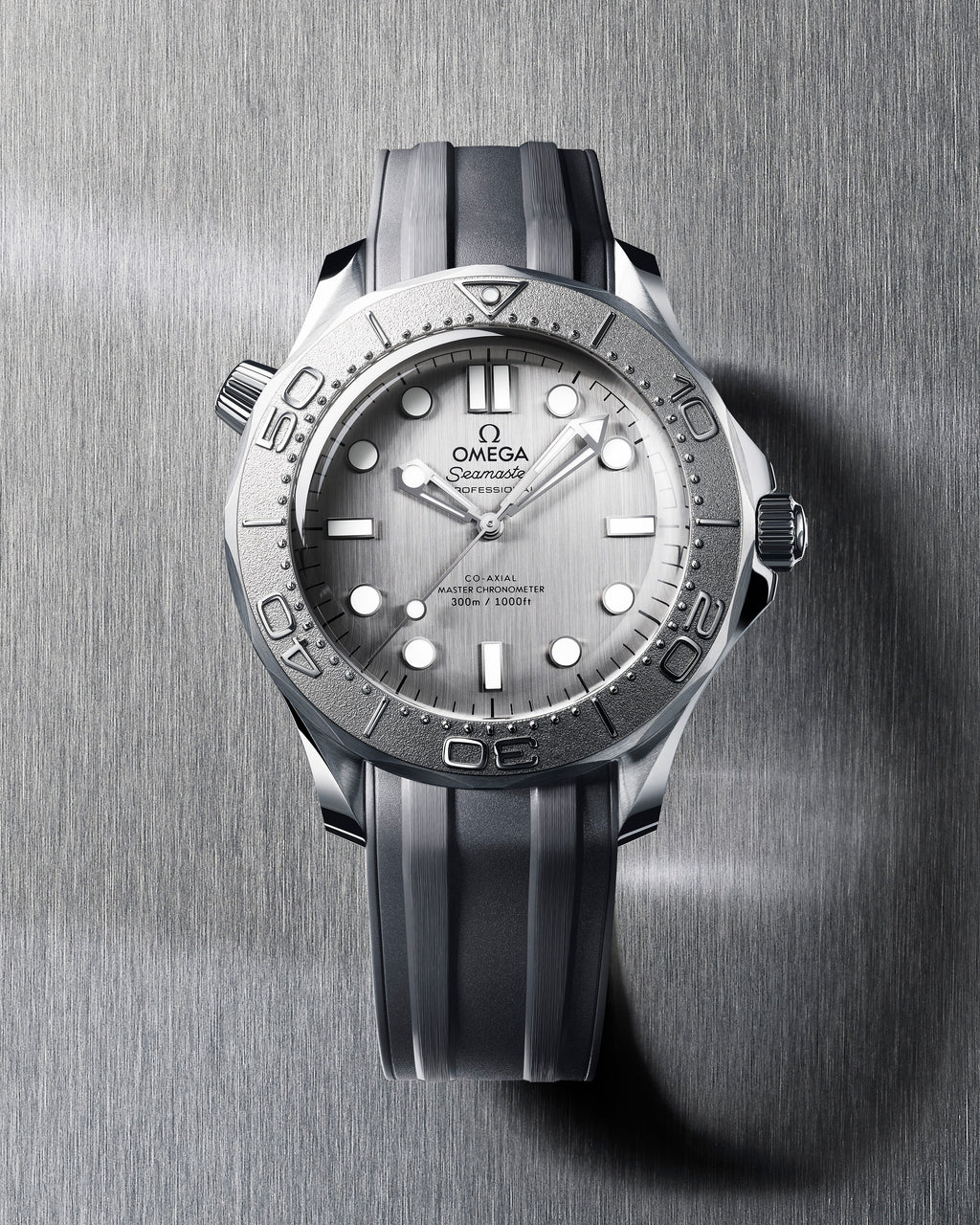 Seamaster Diver 300M 42 mm, steel on rubber strap - 21032422006002 - View 3