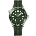 Seamaster Diver 300M 42 mm, steel on rubber strap - 21032422010001 - View 1