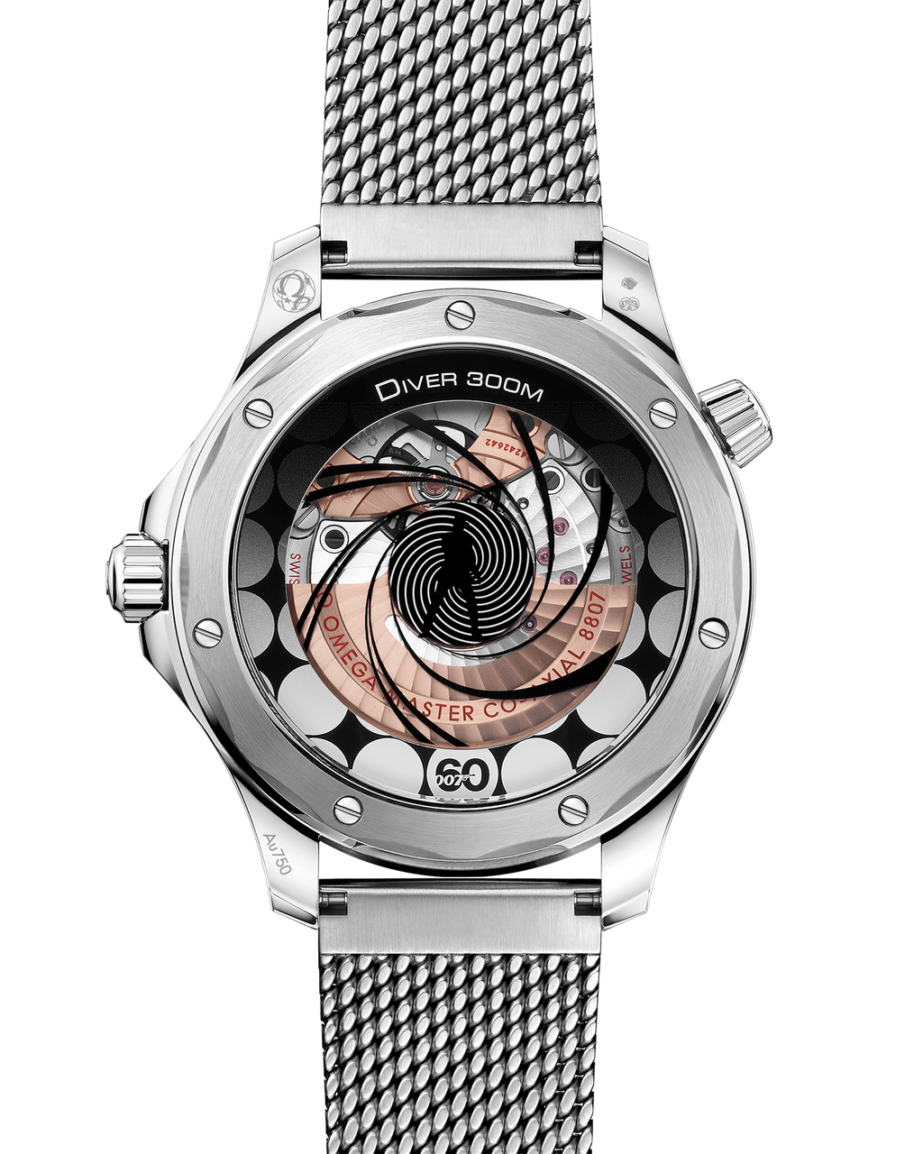 Seamaster Diver 300M 42 mm, Canopus Gold™ on Canopus Gold™ - 21055422099001 - View 2