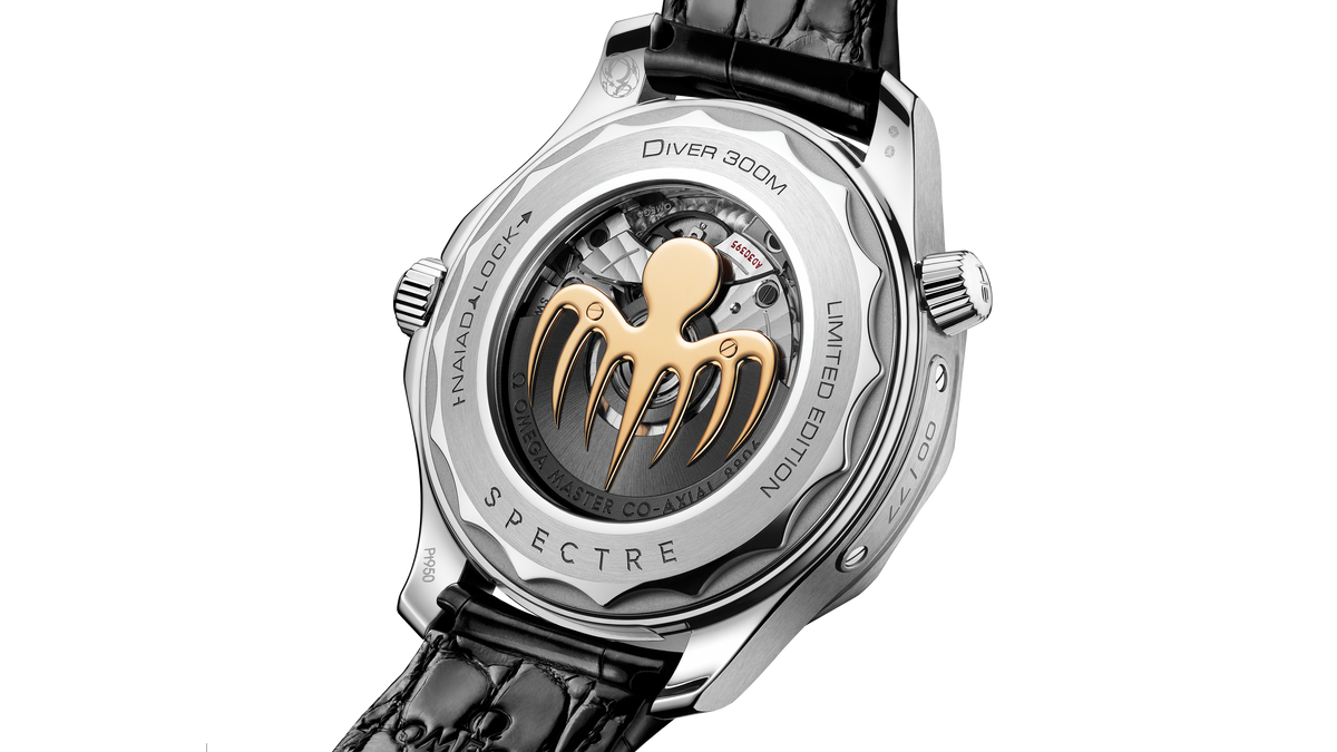 Seamaster Diver 300M 42 mm, platinum-gold on alligator - 21083422001001 - View 10