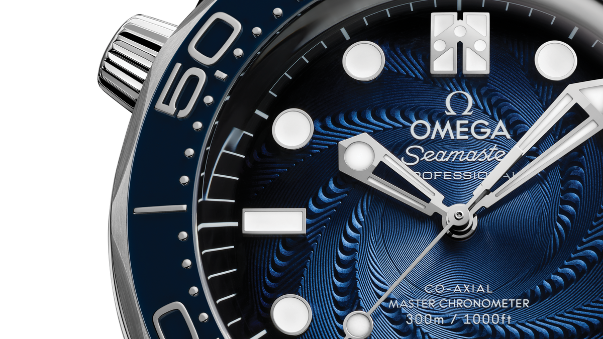 Seamaster Diver 300M 42 mm, platinum-gold on alligator - 21083422003001 - View 4