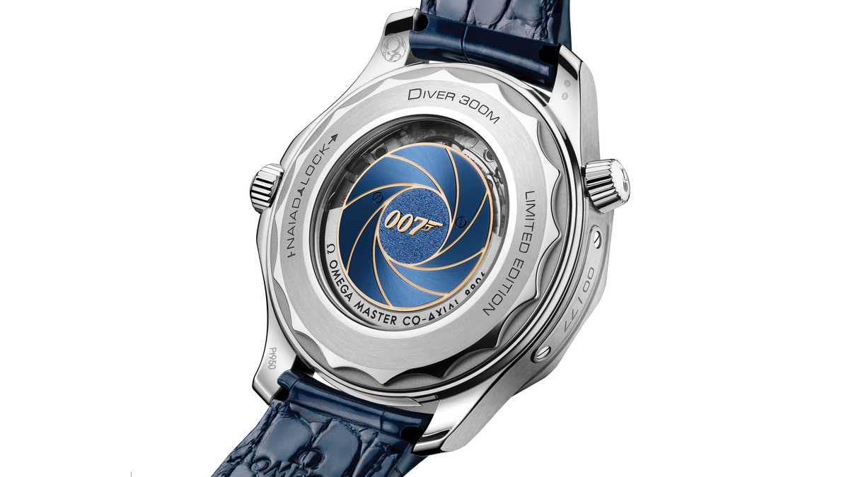 Seamaster Diver 300M 42 mm, platinum-gold on alligator - 21083422003001 - View 10