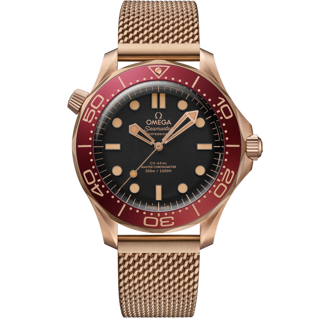 Seamaster Diver 300M 42 mm, Bronze gold on Bronze gold - 21090422001003 - View 1