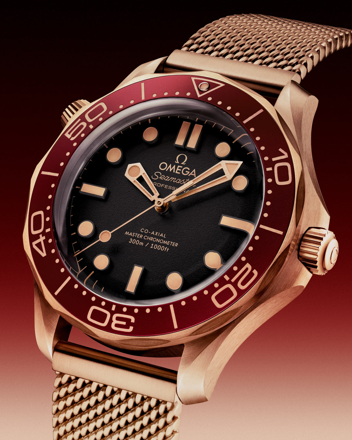 Seamaster Diver 300M 42 mm, Bronze gold on Bronze gold - 21090422001003 - View 3
