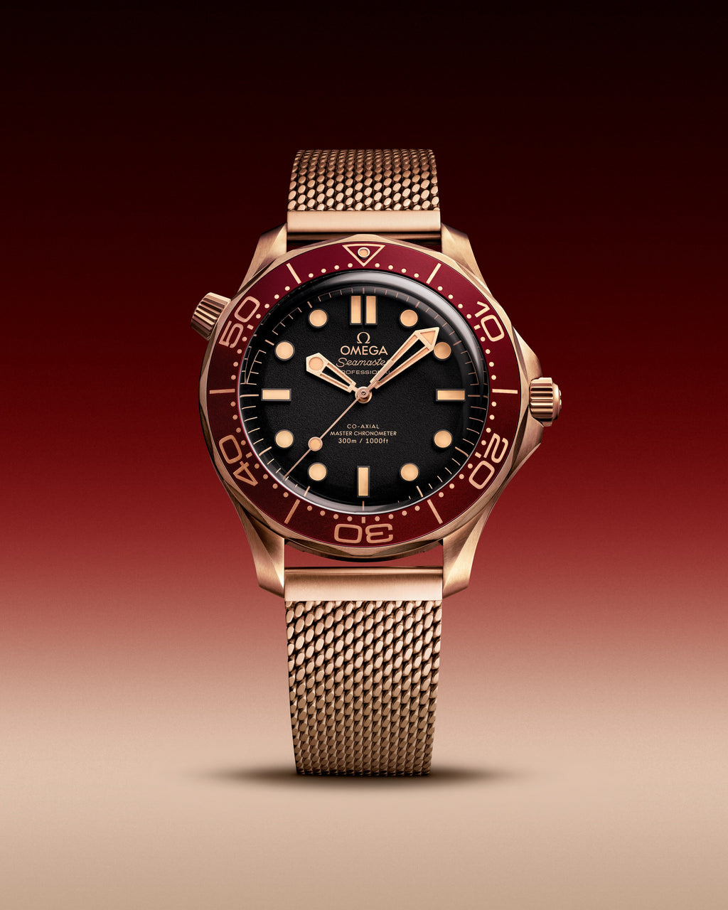 Seamaster Diver 300M 42 mm, Bronze gold on Bronze gold - 21090422001003 - View 7