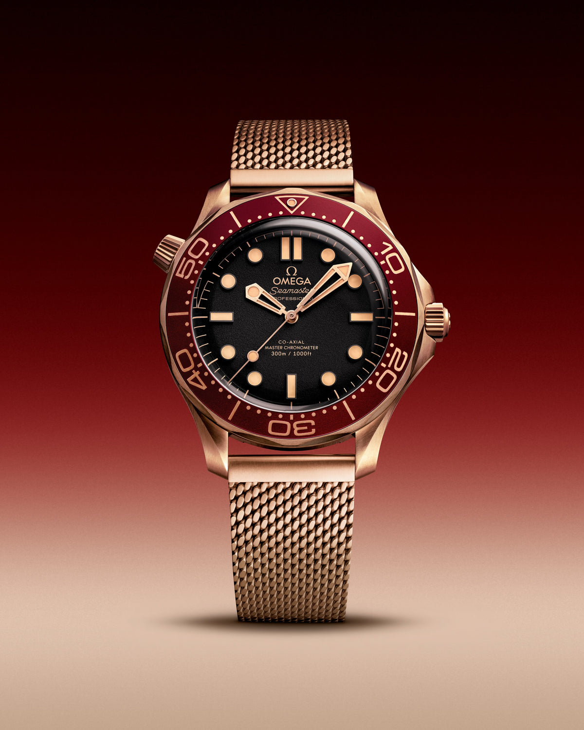 Seamaster Diver 300M 42 mm, Bronze gold on Bronze gold - 21090422001003 - View 7