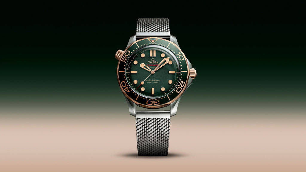 Seamaster Diver 300M 42 mm, titanium - Bronze gold on titanium - 21090422010001 - View 4
