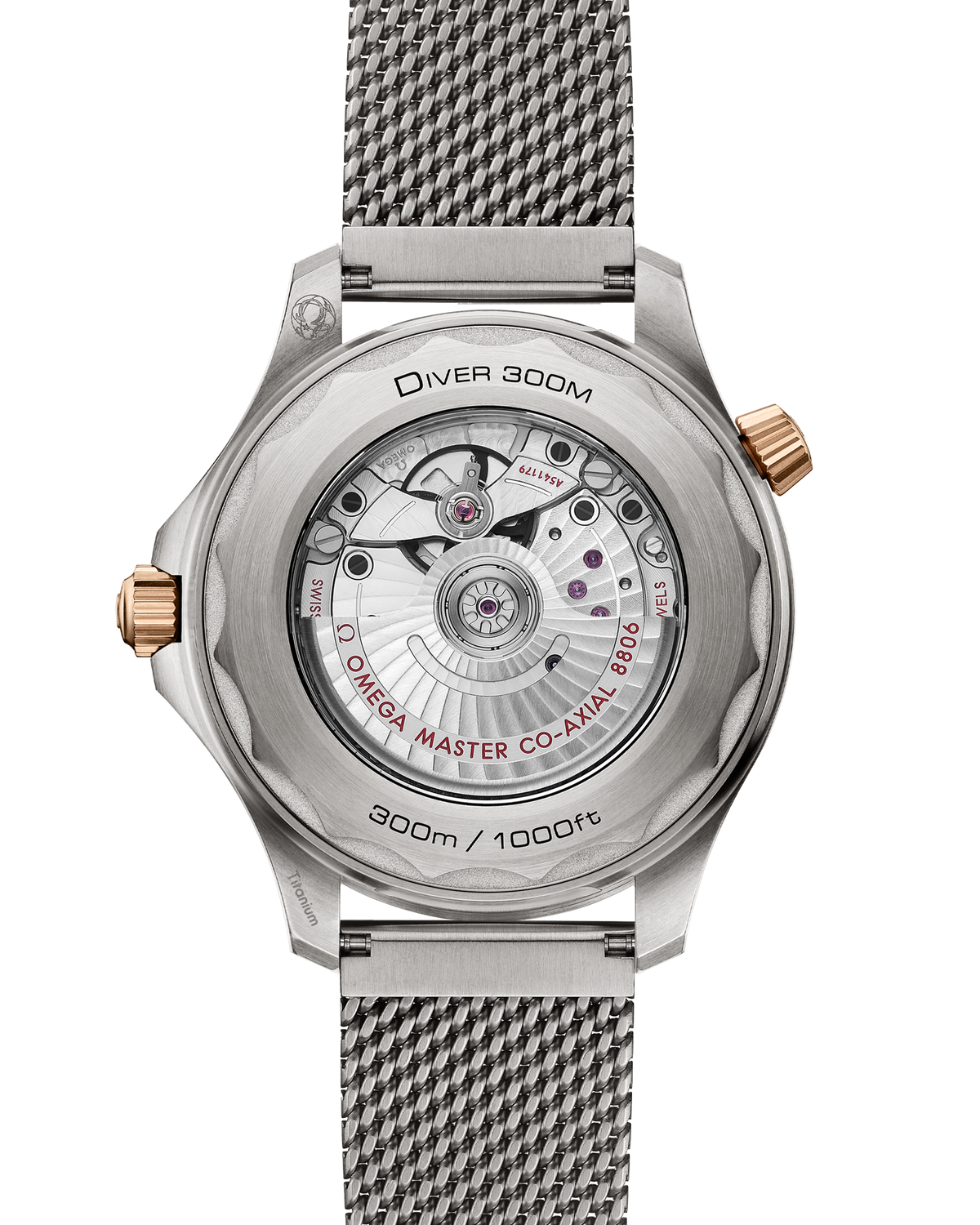 Seamaster Diver 300M 42 mm, titanium - Bronze gold on titanium - 21090422010001 - View 2