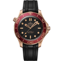 Seamaster Diver 300M 42 mm, Bronze gold on rubber strap - 21092422001003 - View 1