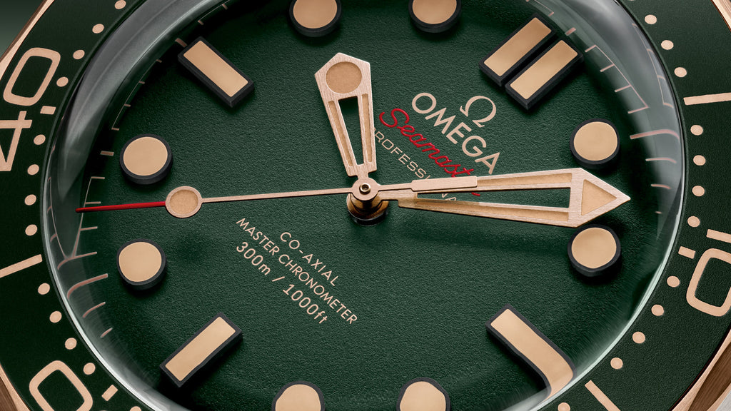 Seamaster Diver 300M 42 mm, titanium - Bronze gold on rubber strap - 21092422010001 - View 8