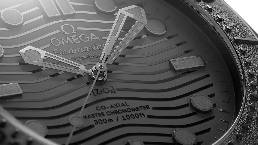 Seamaster Diver 300M 43.5 mm, black ceramic on rubber strap - 21092442001003 - View 4
