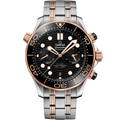 Seamaster Diver 300M 44 mm, steel - Sedna™ gold on steel - Sedna™ gold - 21020445101001 - View 1