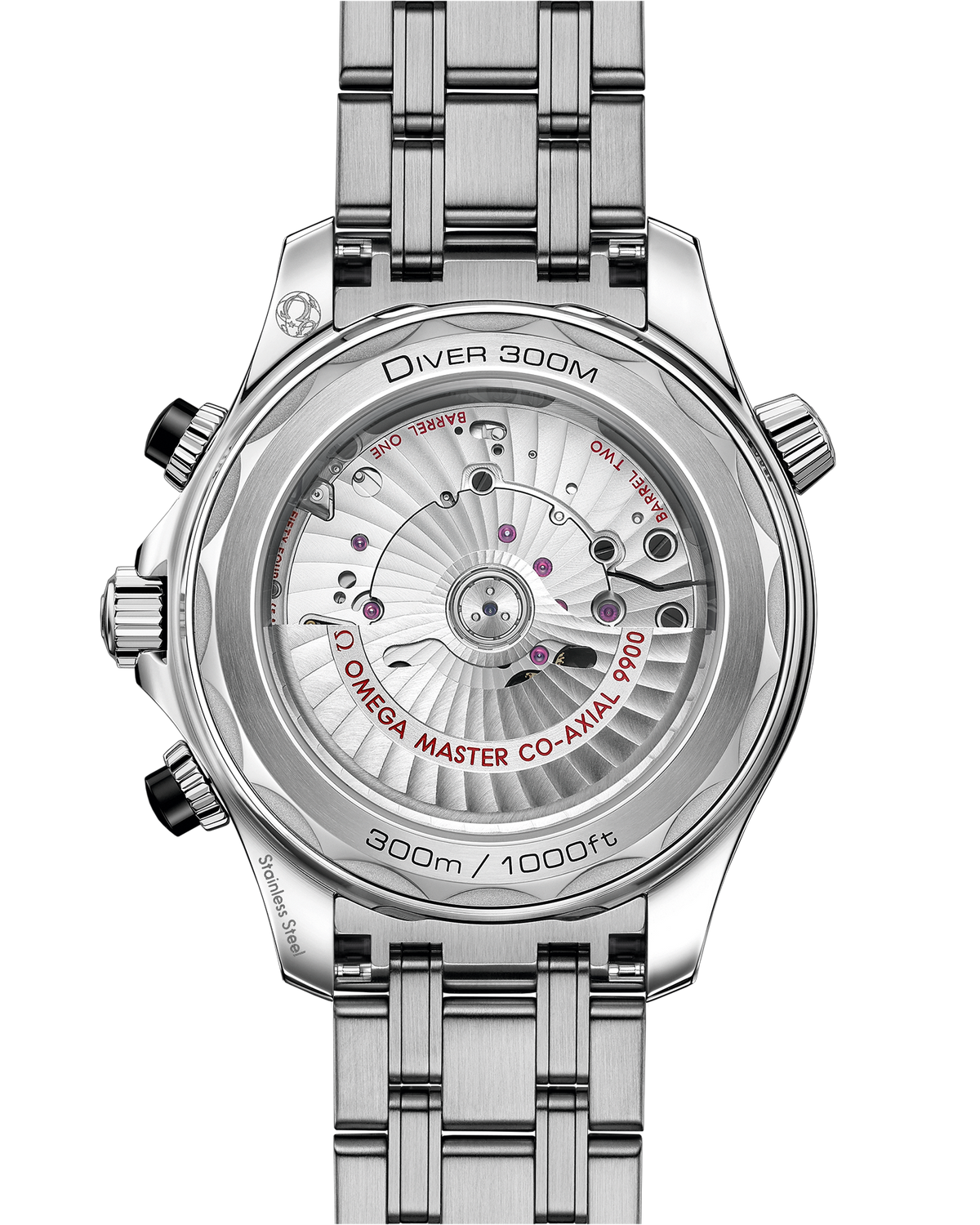 Seamaster Diver 300M 44 mm, steel on steel - 21030445101001 - View 2