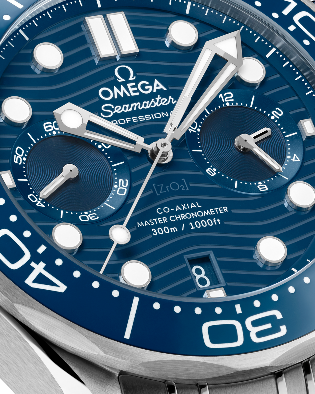 Seamaster Diver 300M 44 mm, steel on steel - 21030445103001 - View 3