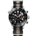 Seamaster Diver 300M 44 mm, steel on NATO strap - 21032445101002 - View 1