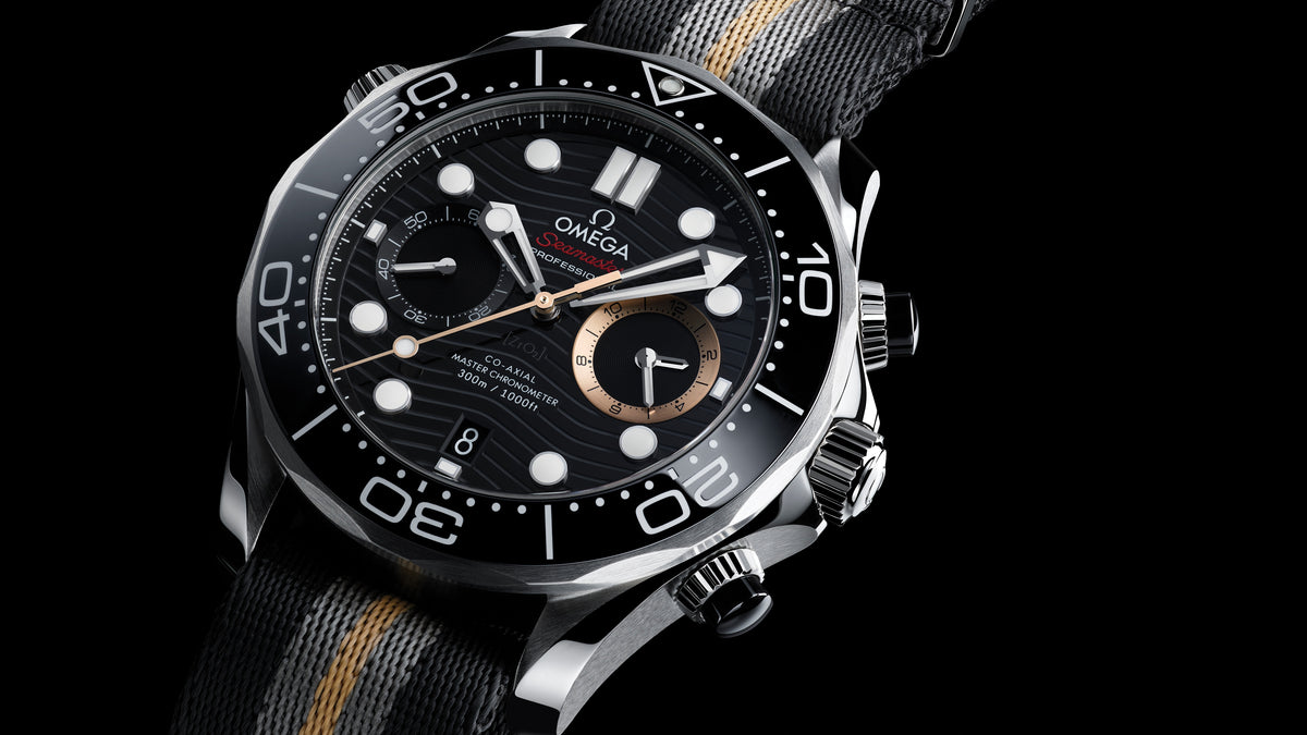 Seamaster Diver 300M 44 mm, steel on NATO strap - 21032445101002 - View 9
