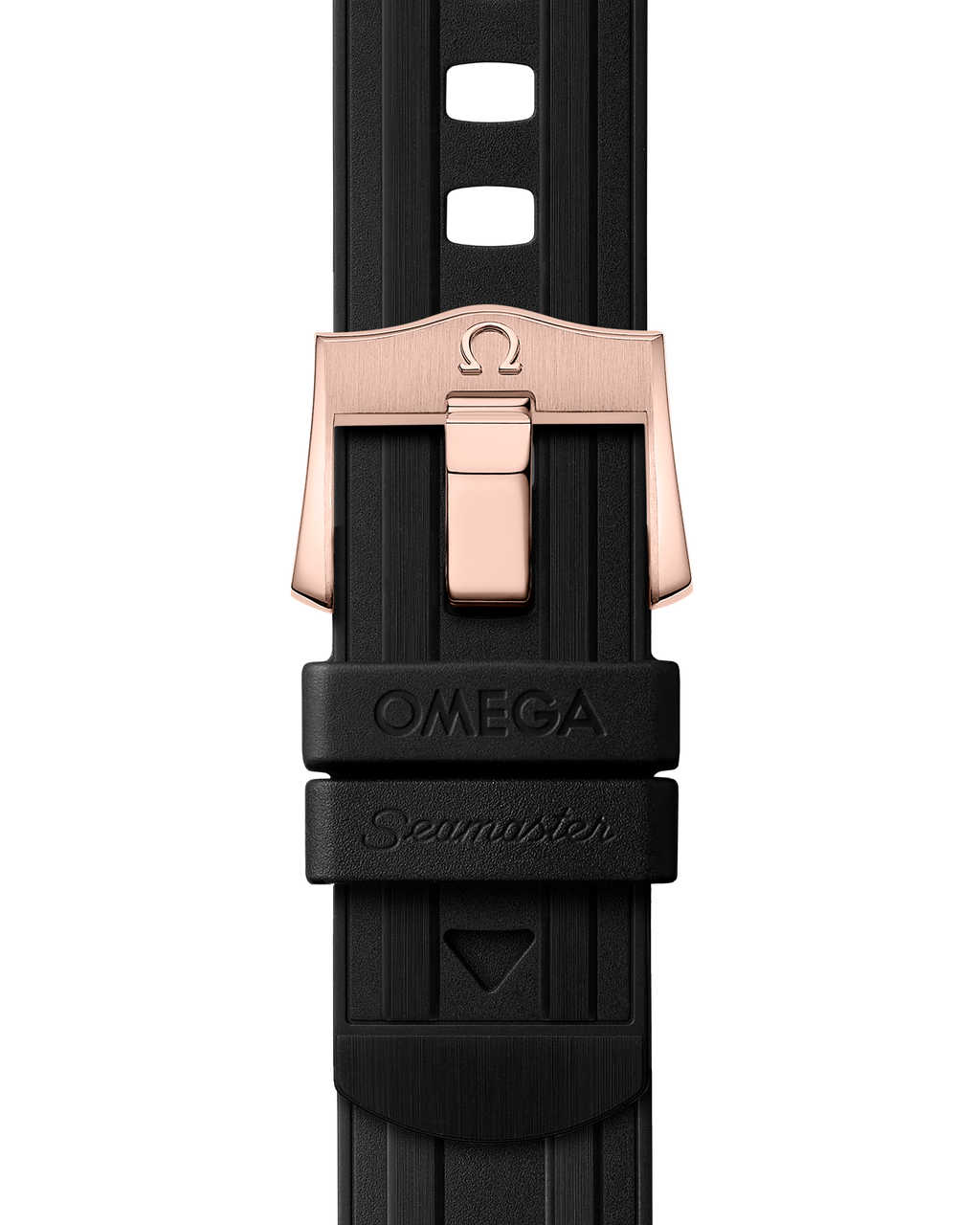 Seamaster Diver 300M 44 mm, Sedna™ gold on rubber strap - 21062445101001 - View 7