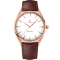 Seamaster Olympic Official Timekeeper 39.5 mm, Sedna™ gold on leather strap - 52253402004003 - View 1