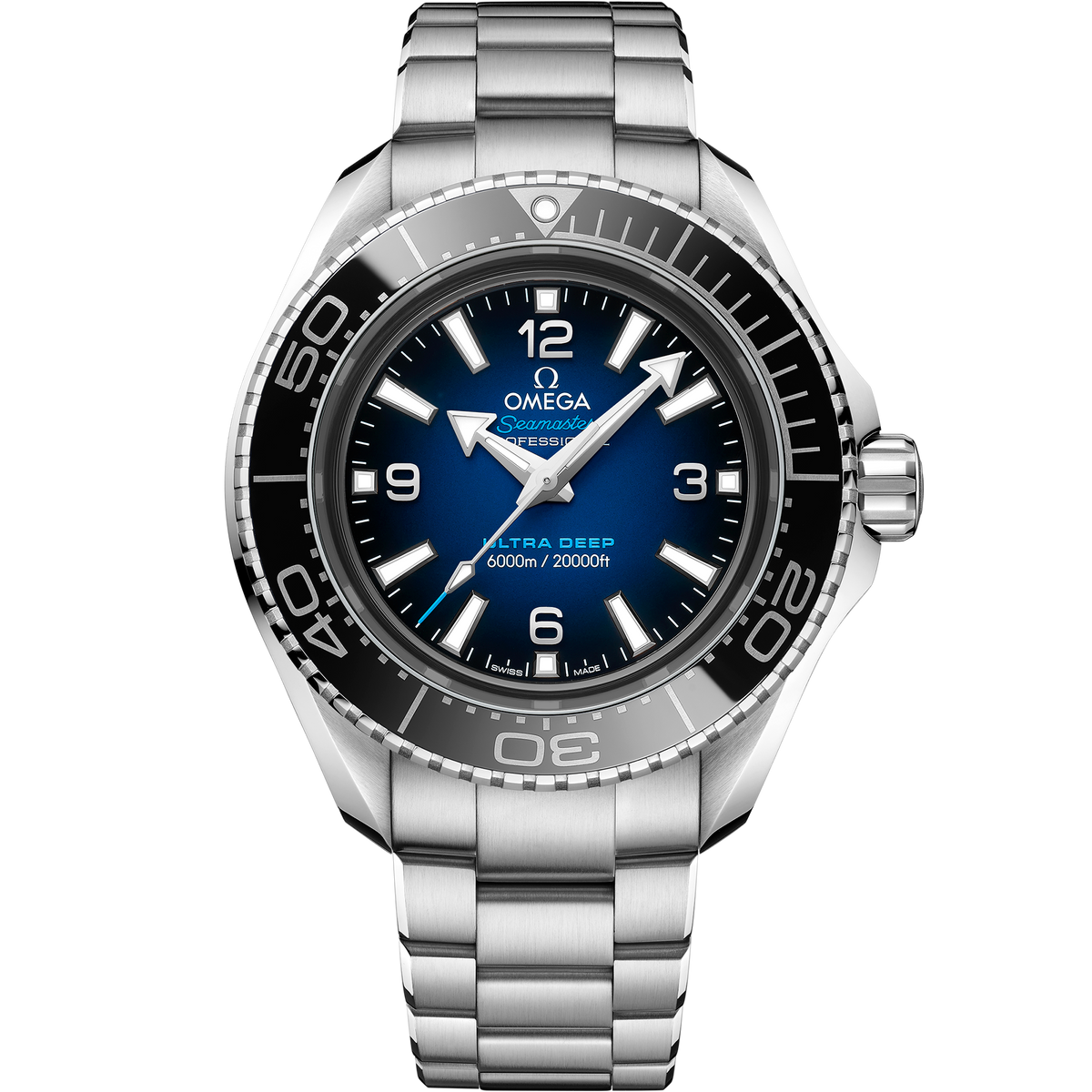 Seamaster Planet Ocean 6000M 45.5 mm, O-MEGASTEEL on O-MEGASTEEL - 21530462103001 - View 1