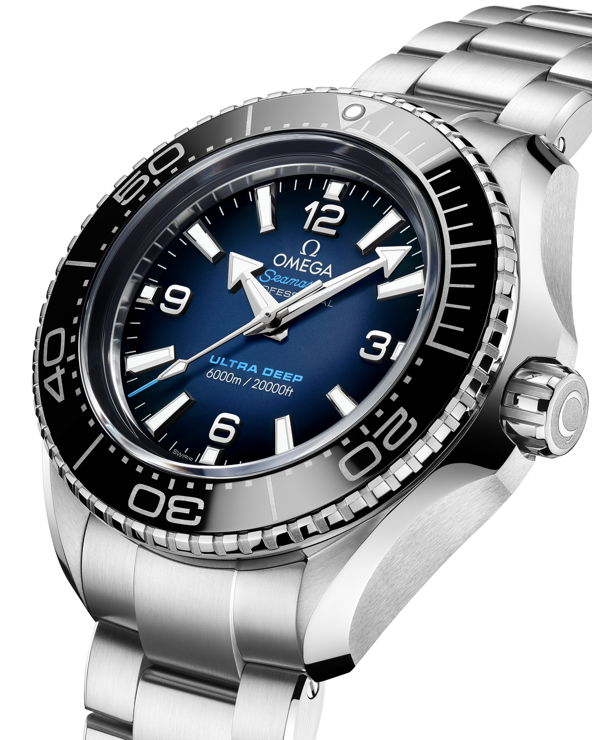 Seamaster Planet Ocean 6000M 45.5 mm, O-MEGASTEEL on O-MEGASTEEL - 21530462103001 - View 3