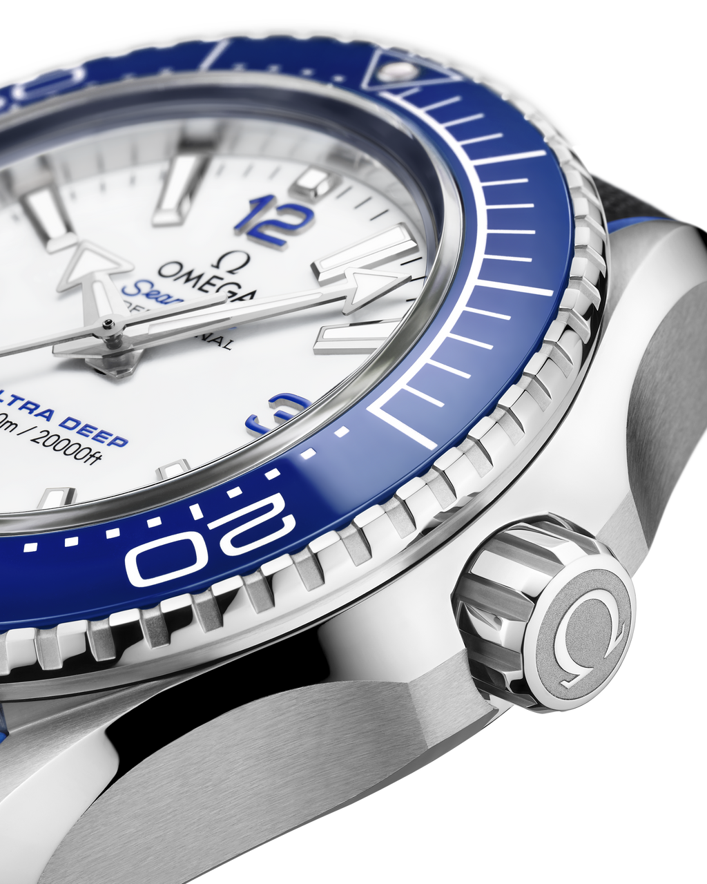 Seamaster Planet Ocean 6000M 45.5 mm, O-MEGASTEEL on rubber strap - 21532462104001 - View 4