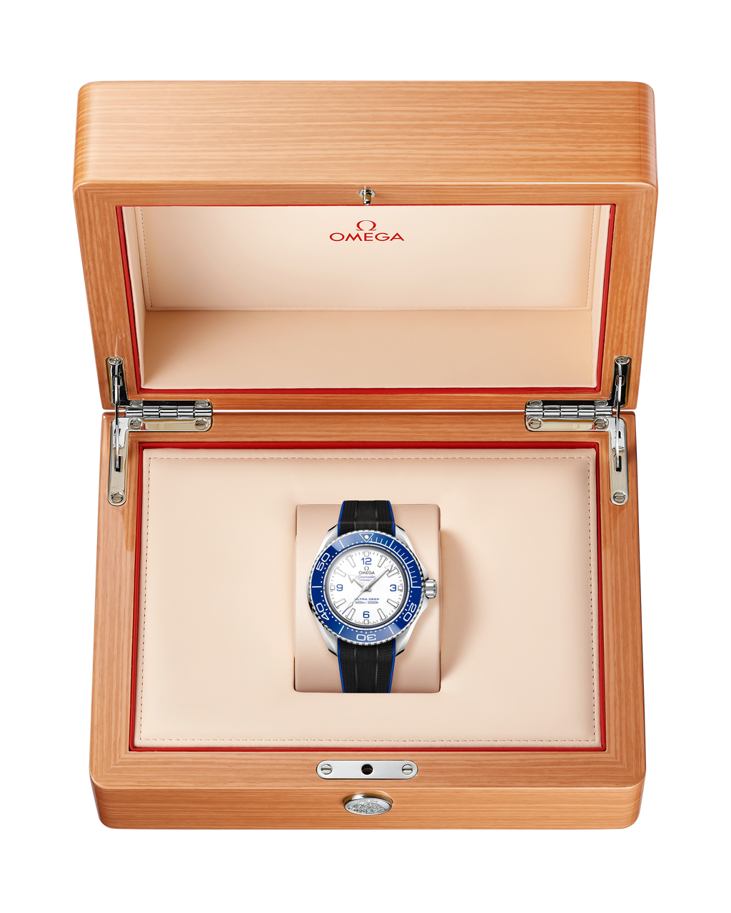 Seamaster Planet Ocean 6000M 45.5 mm, O-MEGASTEEL on rubber strap - 21532462104001 - View 6