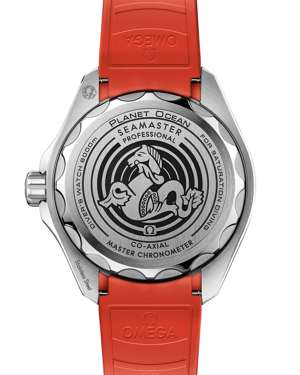 Seamaster Planet Ocean 6000M 45.5 mm, O-MEGASTEEL on rubber strap - 21532462106001 - View 2