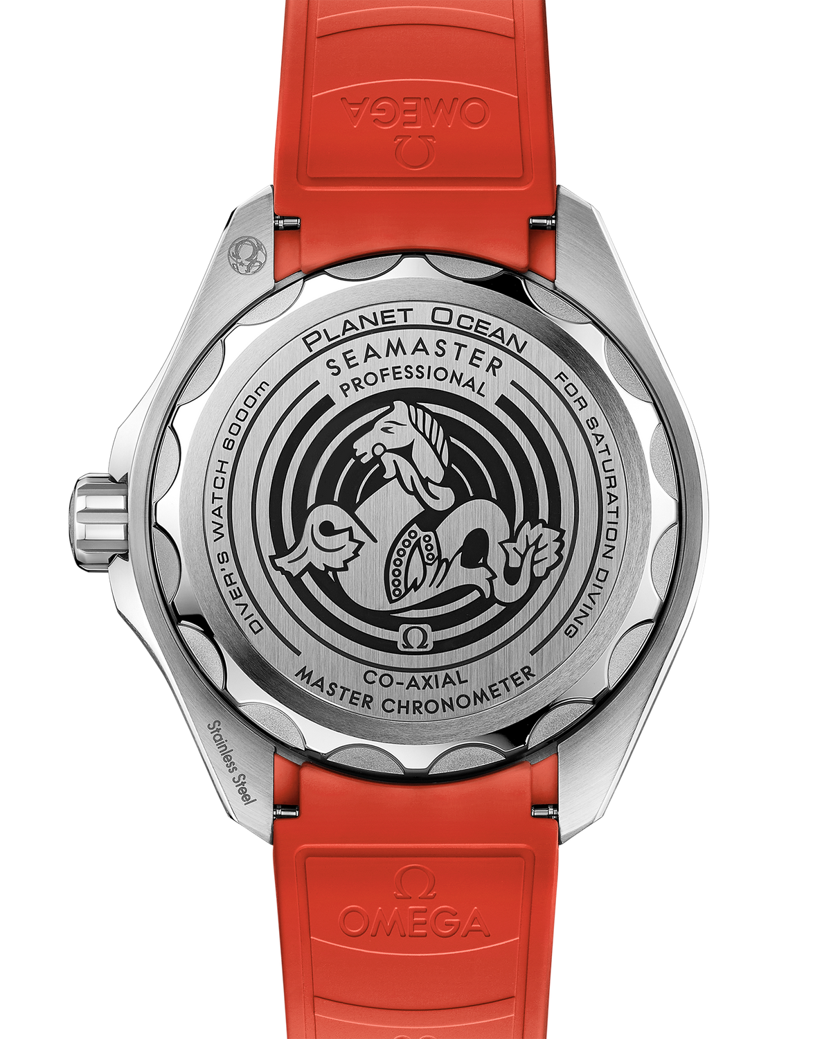 Seamaster Planet Ocean 6000M 45.5 mm, O-MEGASTEEL on rubber strap - 21532462106001 - View 2