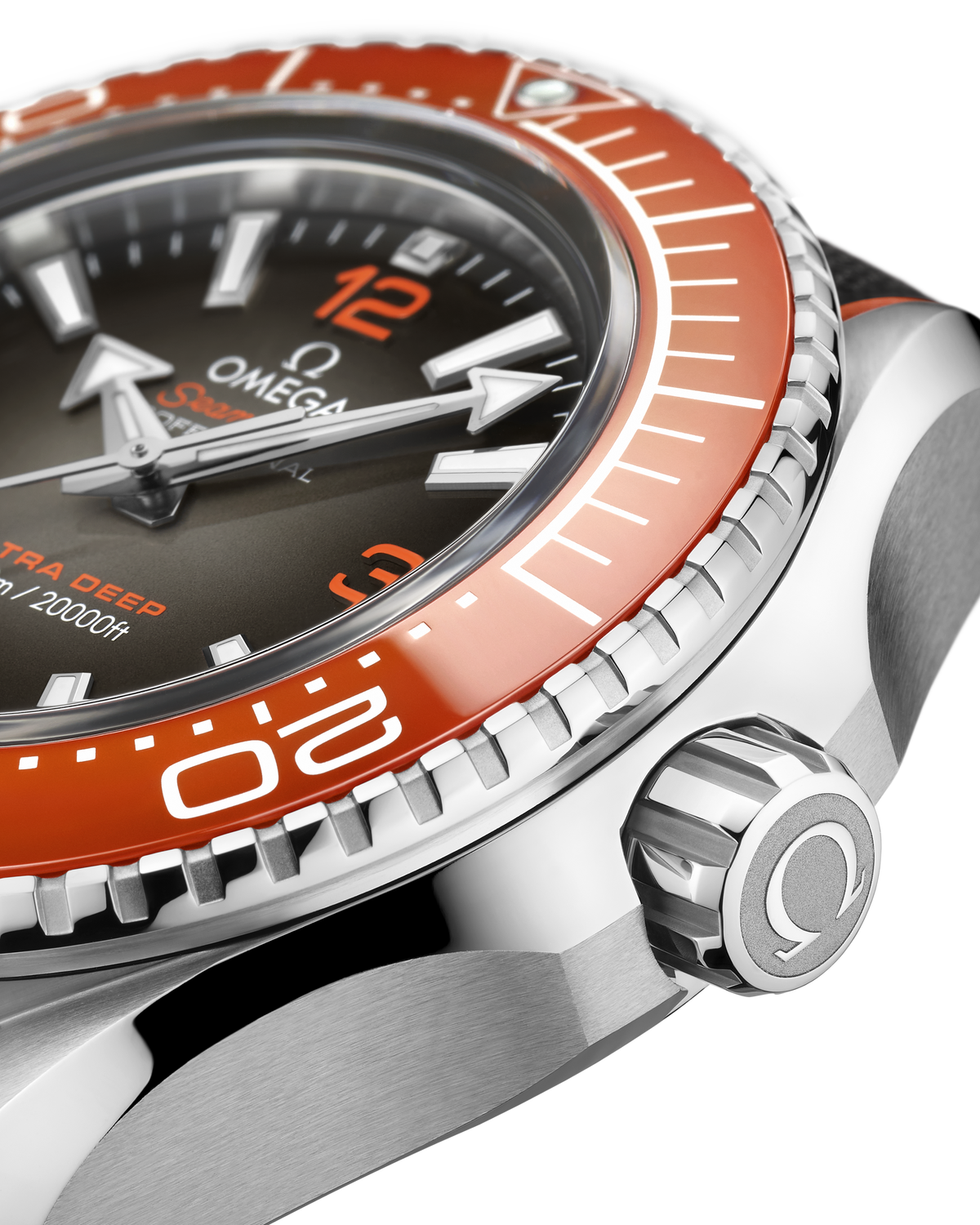 Seamaster Planet Ocean 6000M 45.5 mm, O-MEGASTEEL on rubber strap - 21532462106001 - View 3