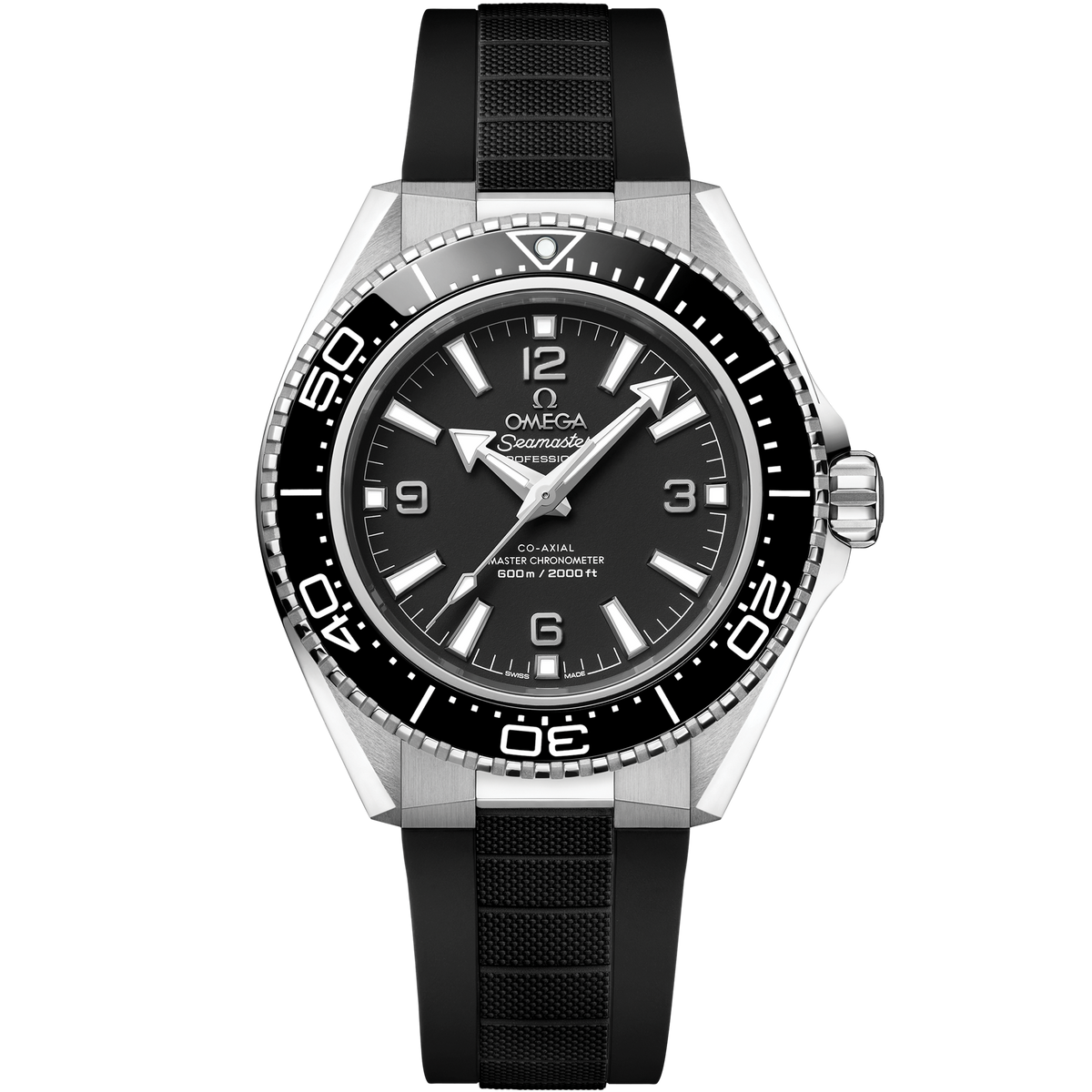 Seamaster Planet Ocean 600M 42 mm, steel on rubber strap - 21732422101001 - View 1