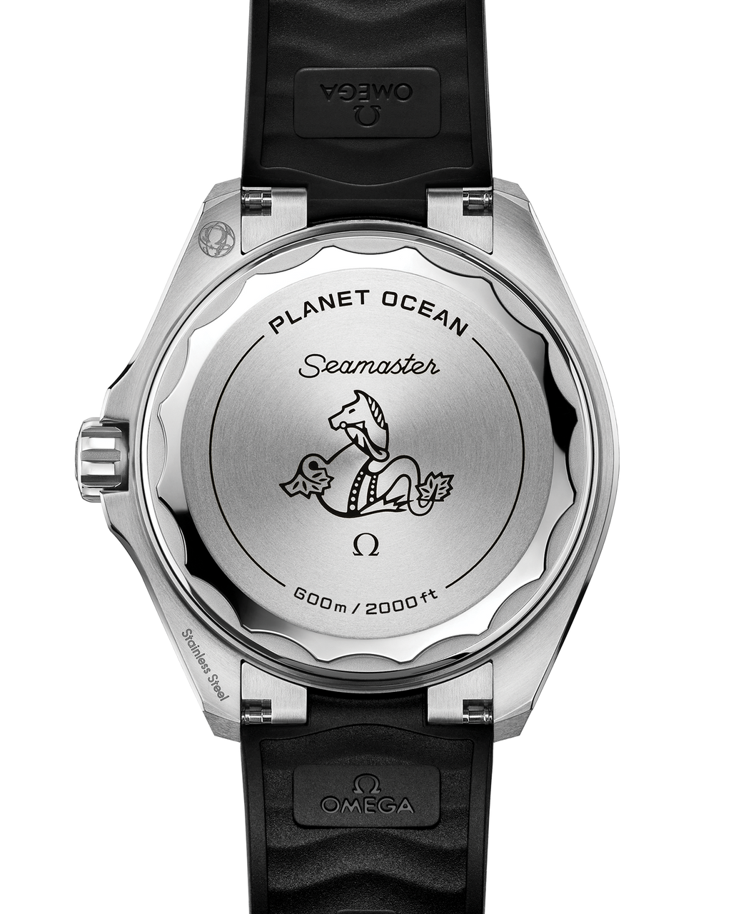 Seamaster Planet Ocean 600M 42 mm, steel on rubber strap - 21732422101001 - View 2