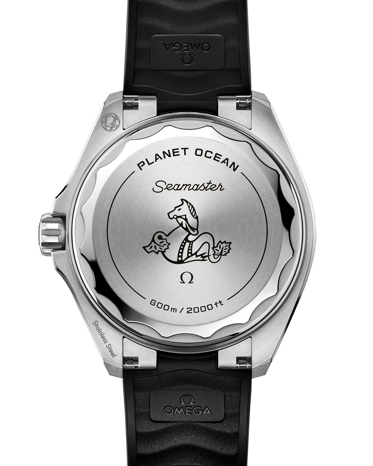 Seamaster Planet Ocean 600M 42 mm, steel on rubber strap - 21732422101002 - View 2
