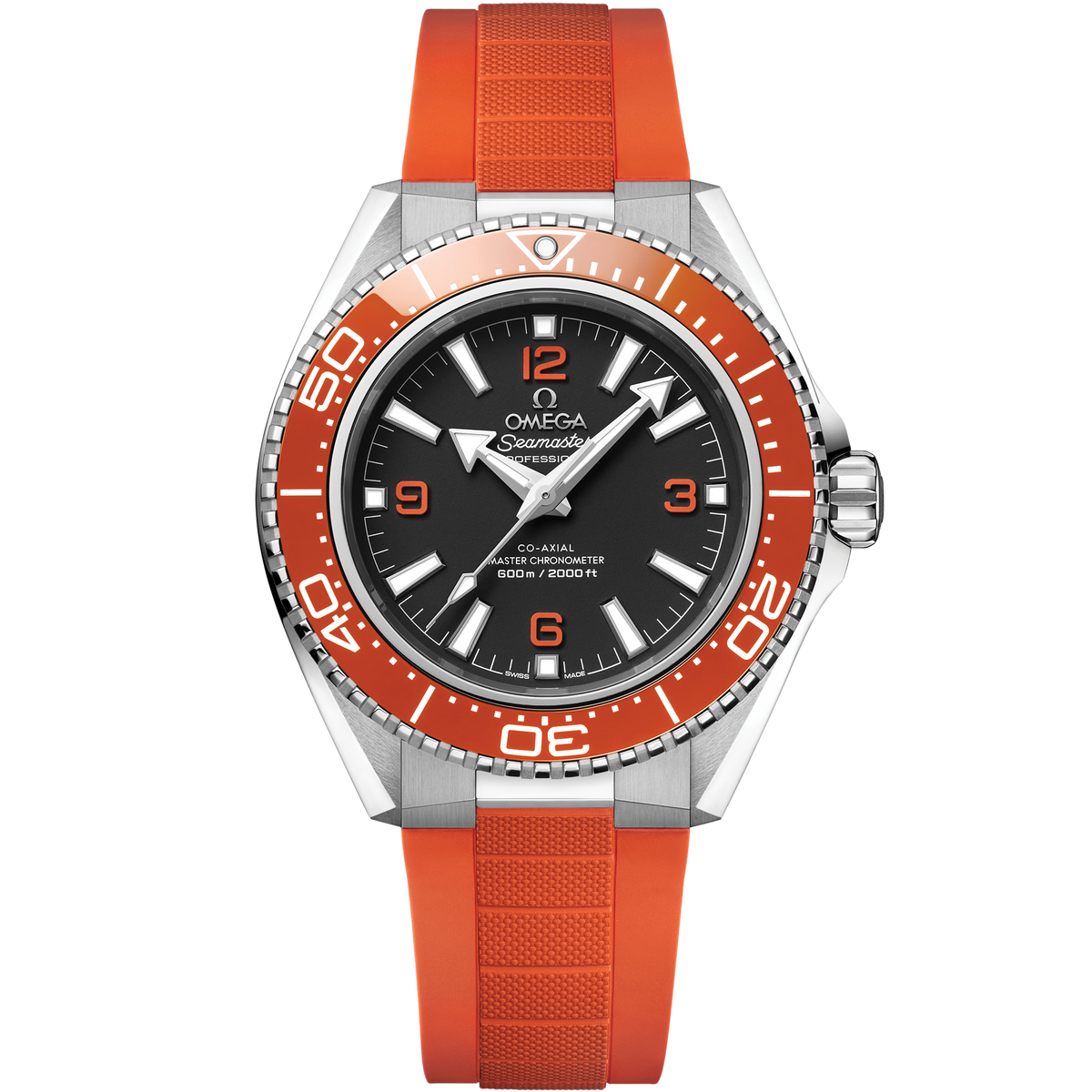 Seamaster Planet Ocean 600M 42 mm, steel on rubber strap - 21732422101004 - View 1