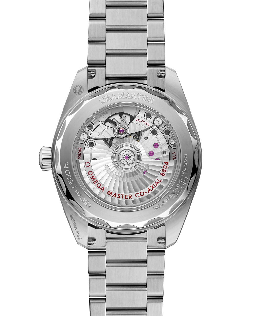 Seamaster Railmaster 38 mm, steel on steel - 23510382013001 - View 2