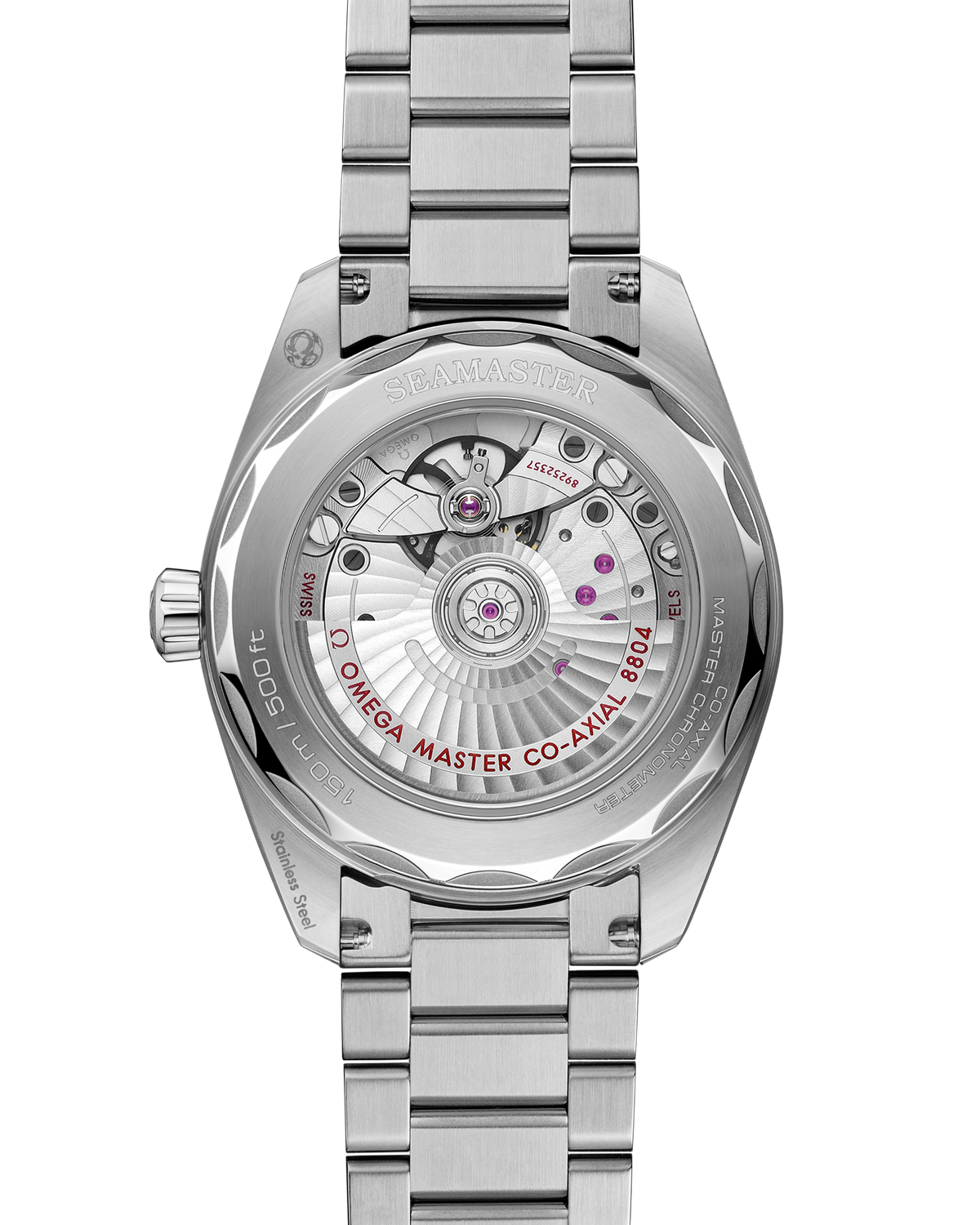 Seamaster Railmaster 38 mm, steel on steel - 23510382013001 - View 2